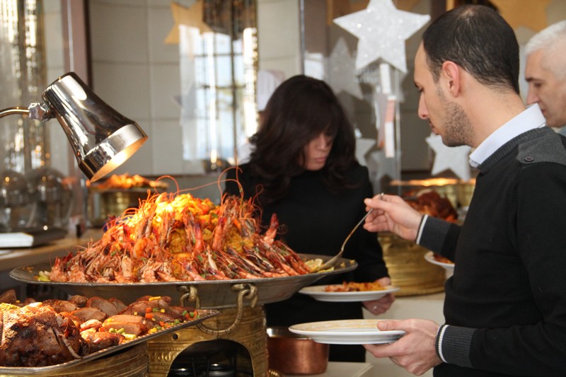 New Year’s lunch at Mosaic